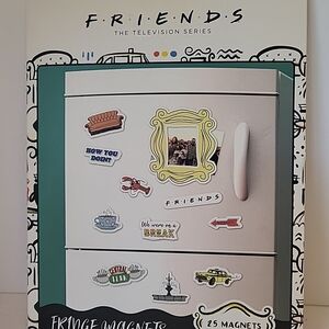 FRIENDS Fridge Magnet Set Of 25 New/sealed Pkg.